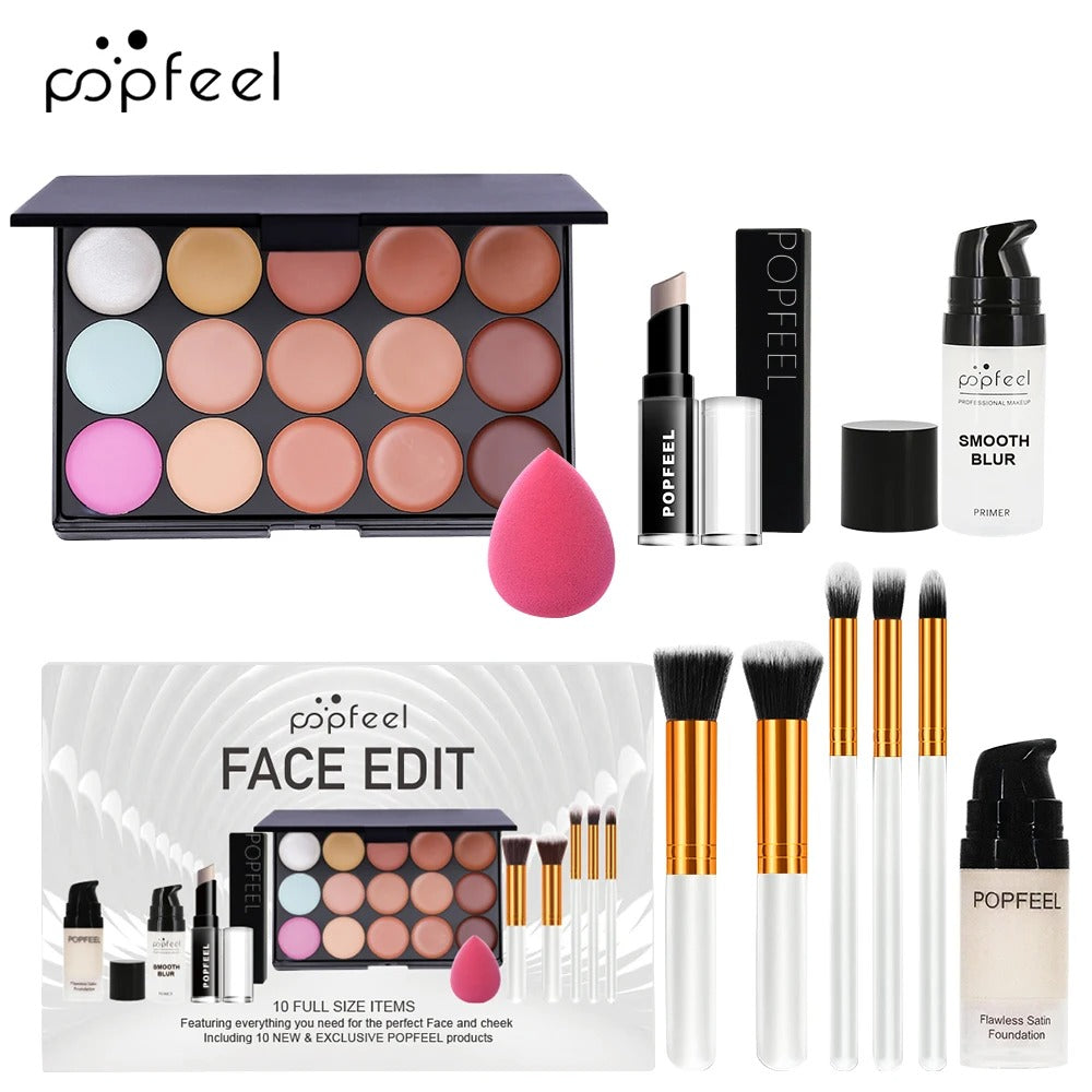 POPFEEL 10-Piece Face Makeup Set