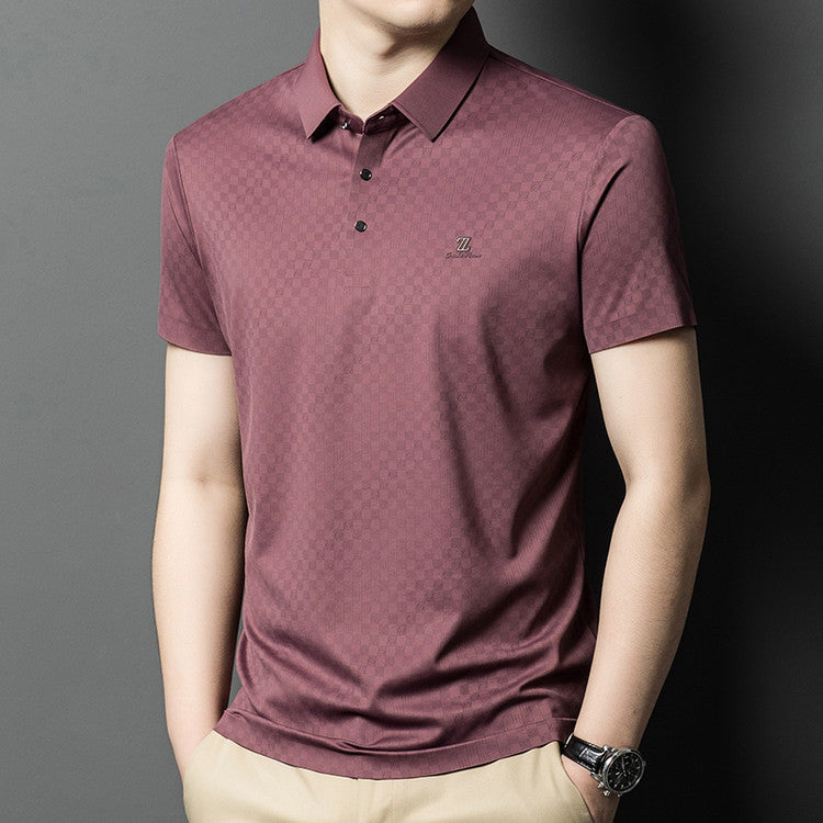 Fashionable Mens Casual Short-sleeve Top