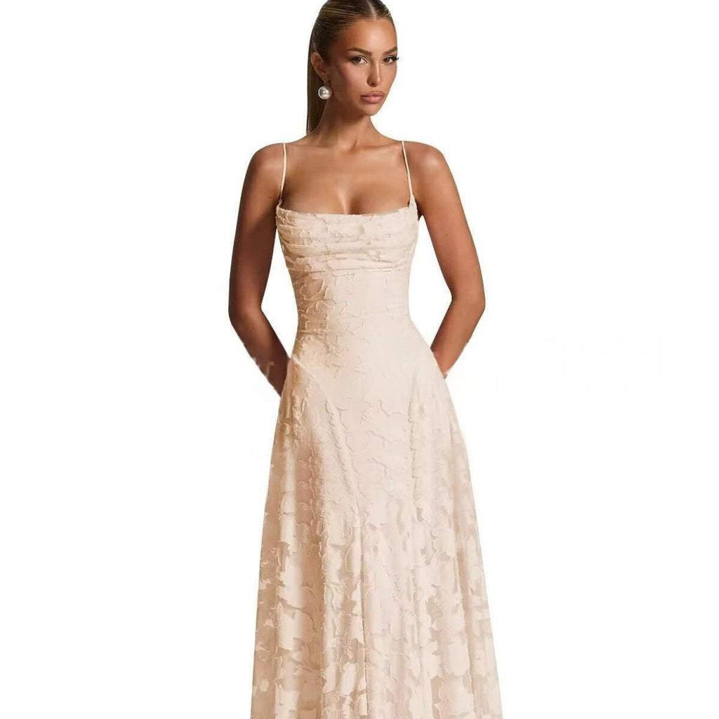 Strapless Evening Gown, Fashionable Ladies Dress