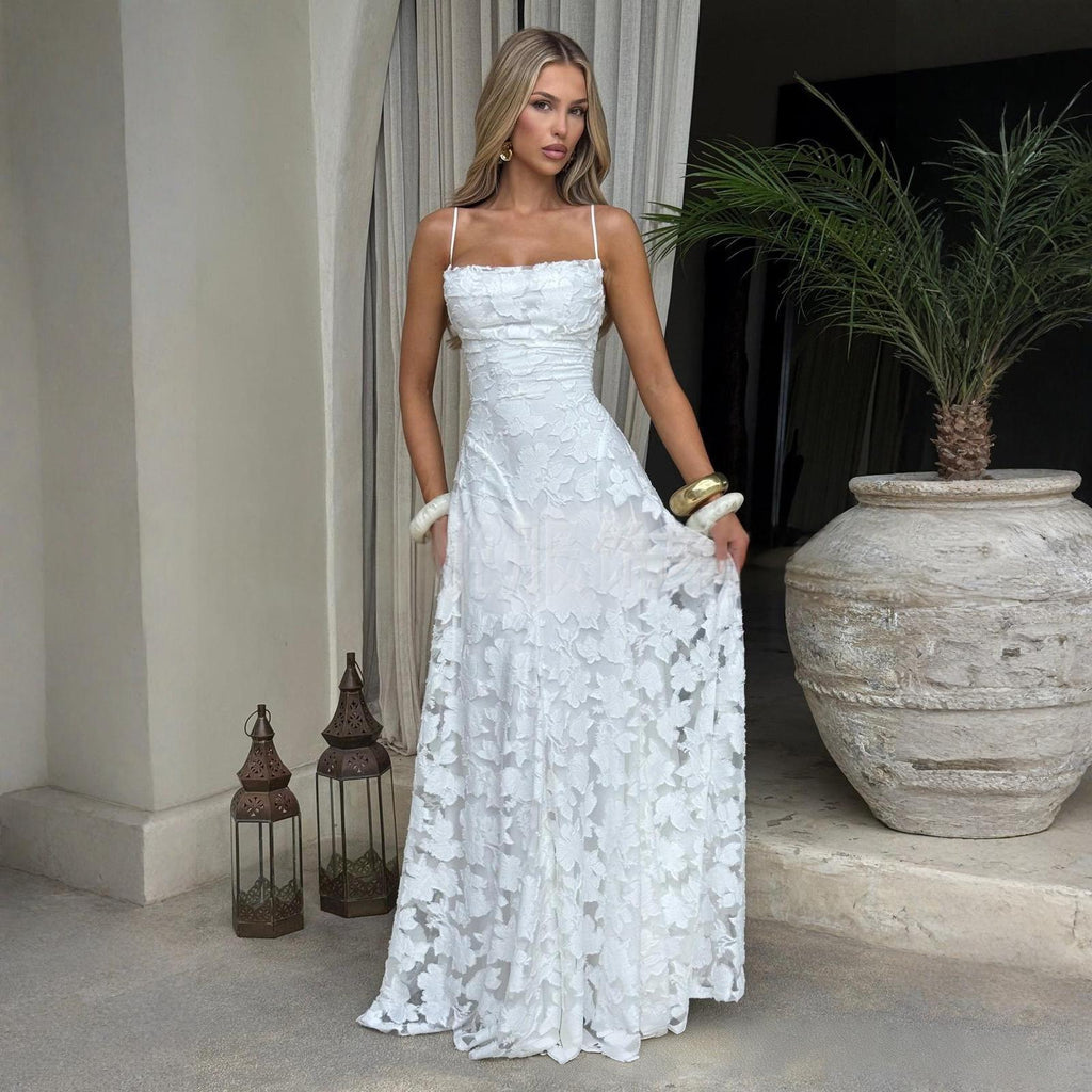Strapless Evening Gown, Fashionable Ladies Dress