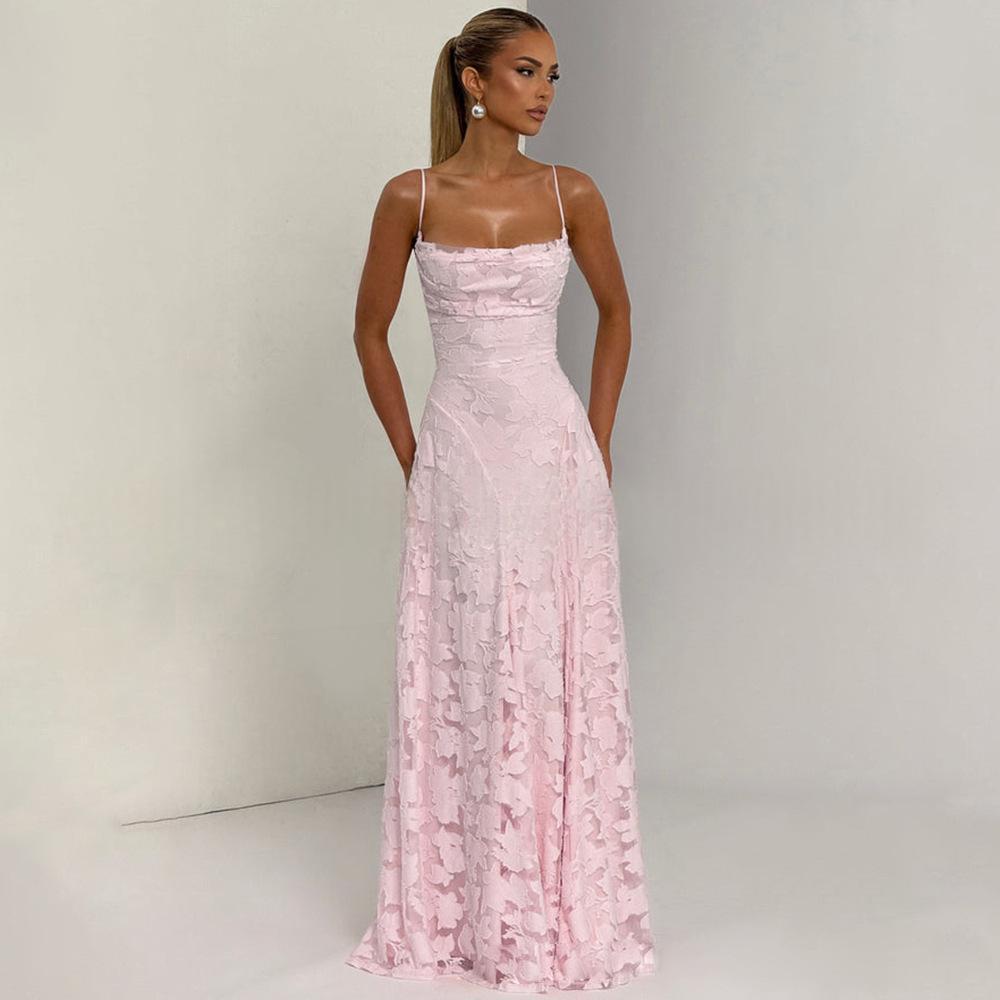 Strapless Evening Gown, Fashionable Ladies Dress