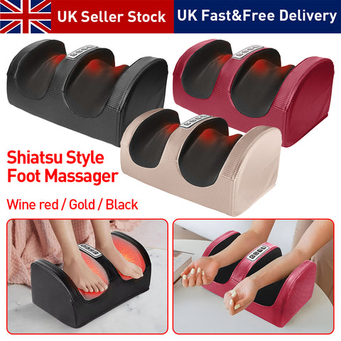 2026 New Clearance SaleFoot Massager Massage Machine New Feet Kneading Calf Pain Relief Electric Heated UK Device