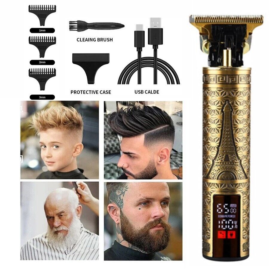 USB Electric Hair Clippers Rechargeable Shaver Beard Trimmer Professional Men Hair Cutting Machine Beard Barber Hair Cut