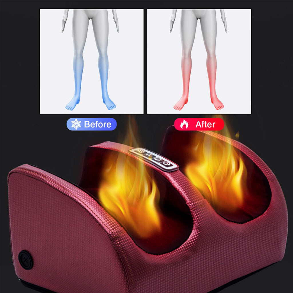 2026 New Clearance SaleFoot Massager Massage Machine New Feet Kneading Calf Pain Relief Electric Heated UK Device