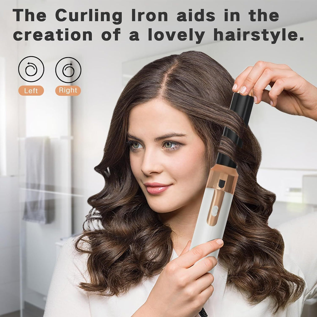 5in1 Electric Hair Dryer Blow Curler Set Detachable Styler Hot Air Brush Salon