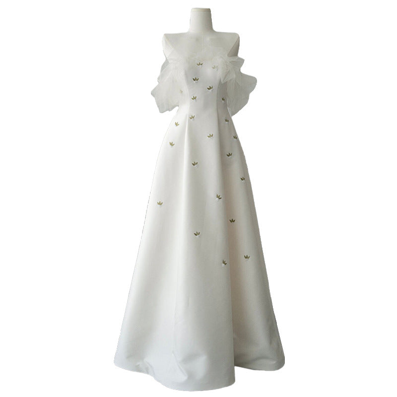 Chiffon Elegant High-end Forest-style Evening Gown