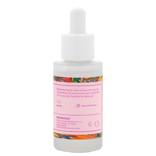 Good Molecules Hyaluronic Acid Serum - 1% Hyaluronic Acid Ultra Hydrating Serum, Facial Moisturizer for Plumper Skin, Skin Care for Face
