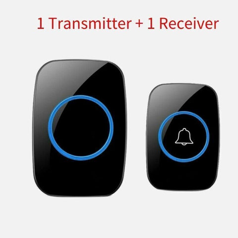 100ft Wireless Door Bells Waterproof Long Range Battery Home Cordless Doorbell