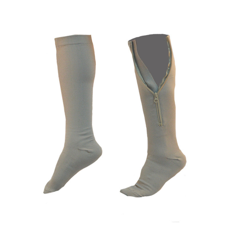 Compression Socks With Stretch For Exercise Zip Sox Sweat-wicking And Breathable