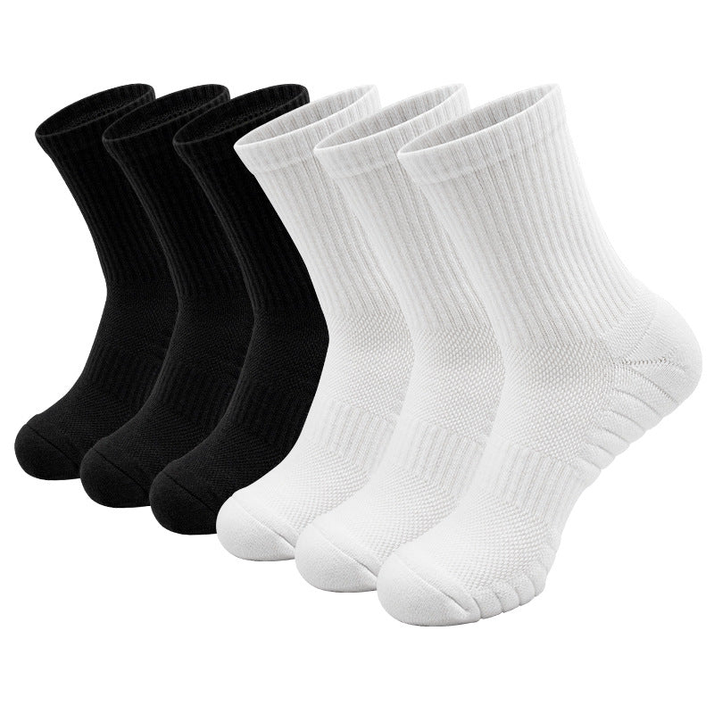 Amazon Combed Cotton Basketball Socks Knee-high Socks