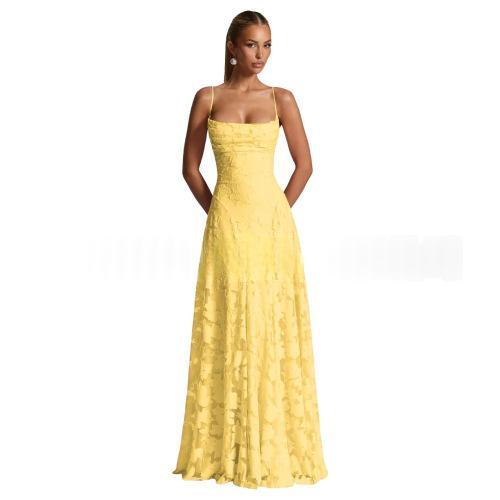 Strapless Evening Gown, Fashionable Ladies Dress