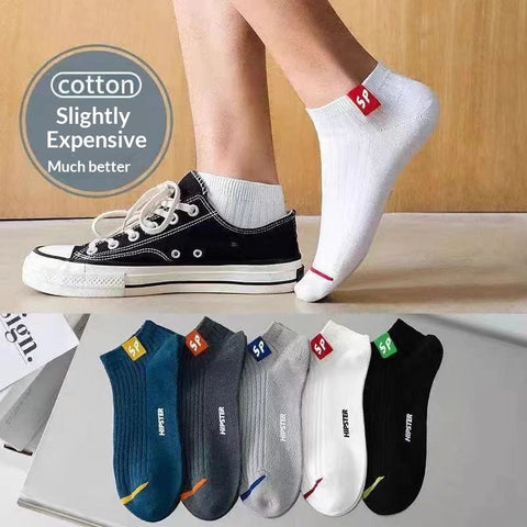 Mens Short Socks Odor-resistant Sweat-wicking, Seamless