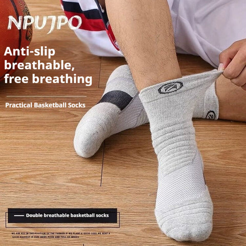 Mens Professional Running And Basketball Socks