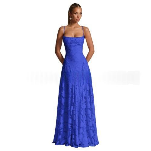 Strapless Evening Gown, Fashionable Ladies Dress