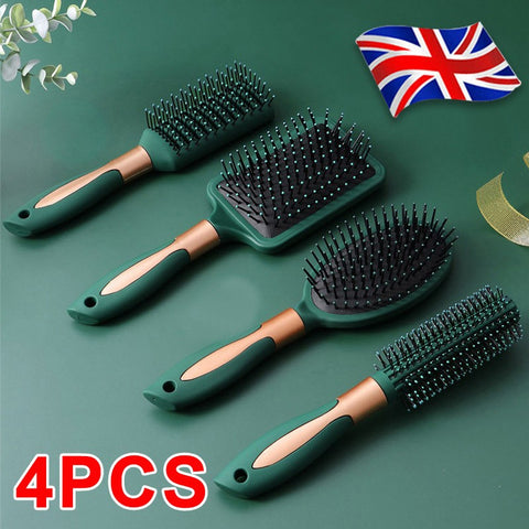 4pcs Hair Brush Set For Women Professional Salon Hairbrush Comb Hairbrush Massage