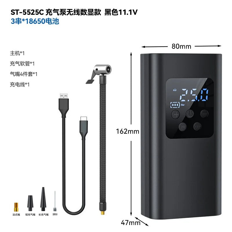 Wireless Air Pump For Electric Vehicles 12V Air Pump