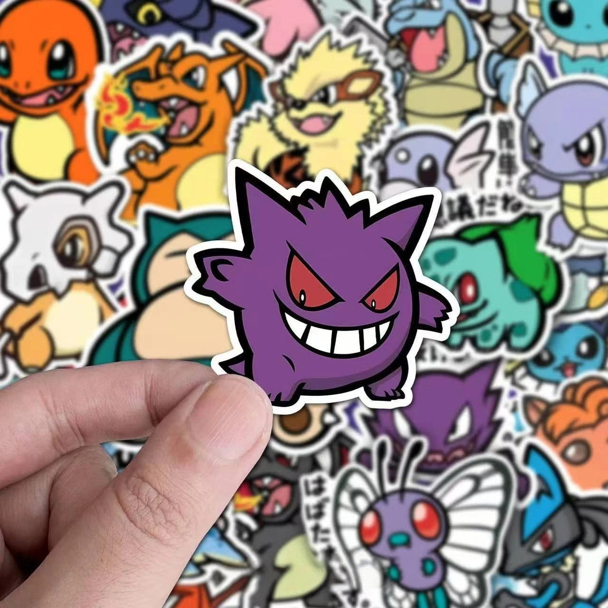 56PCS Cute Anime Pokemon Cartoon  Gift DIY Kid Toy