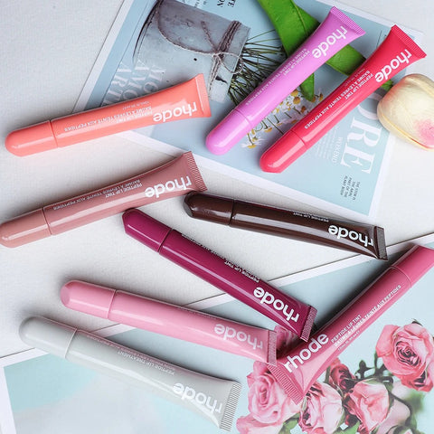 Rhode Summer Lip Moisturizer Lip Balm Smoothing Lipstick Lines Lasting Nourishing Women Daily Care Makeup Gloss Care Makeup Girl