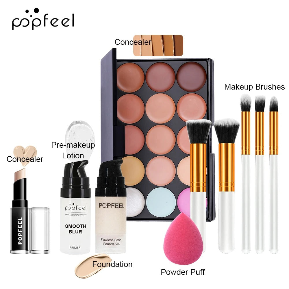 POPFEEL 10-Piece Face Makeup Set