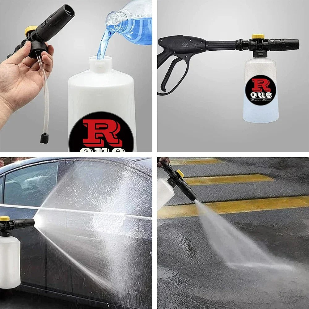 Cannon Foam Lance Kit Pressure Washer Nozzle Car Wash Gun