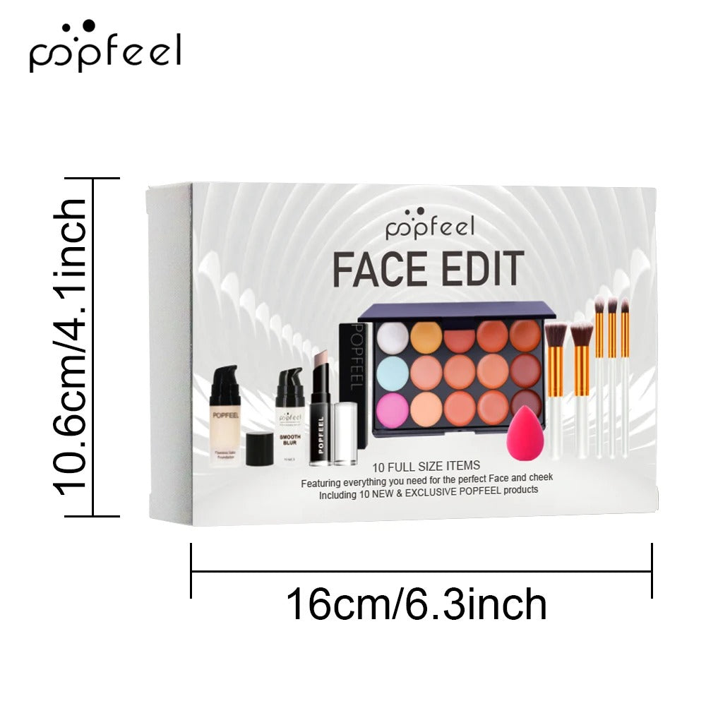 POPFEEL 10-Piece Face Makeup Set